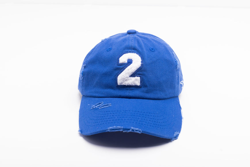 Zeta Phi Beta Blue Chenille Cap