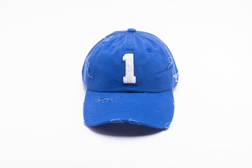 Zeta Phi Beta Blue Chenille Cap