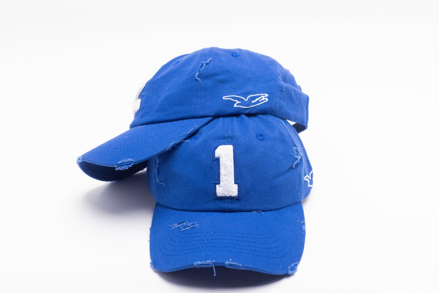 Zeta Phi Beta Blue Chenille Cap