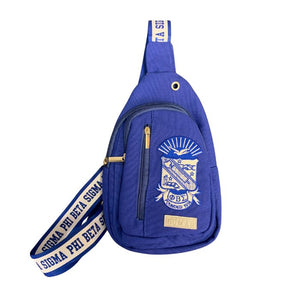 Phi Beta Sigma Crossbody Bag