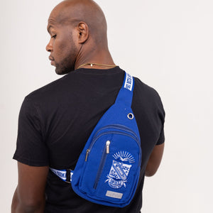 Phi Beta Sigma Crossbody Bag Fanny Pack Winters Industries by Fully Promoted Mesquite 