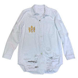 Philo White Denim Jacket