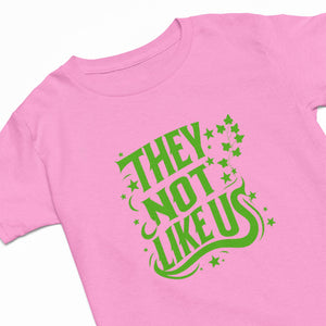 Pink and Green Ivy 'They Not Like Us' Tee/Sweatshirt