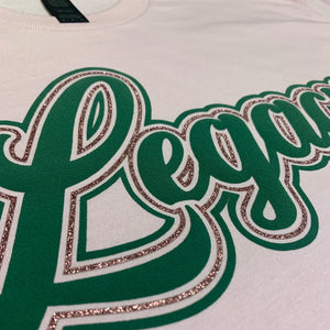 Pink and Green Legacy Tee/Sweatshirt