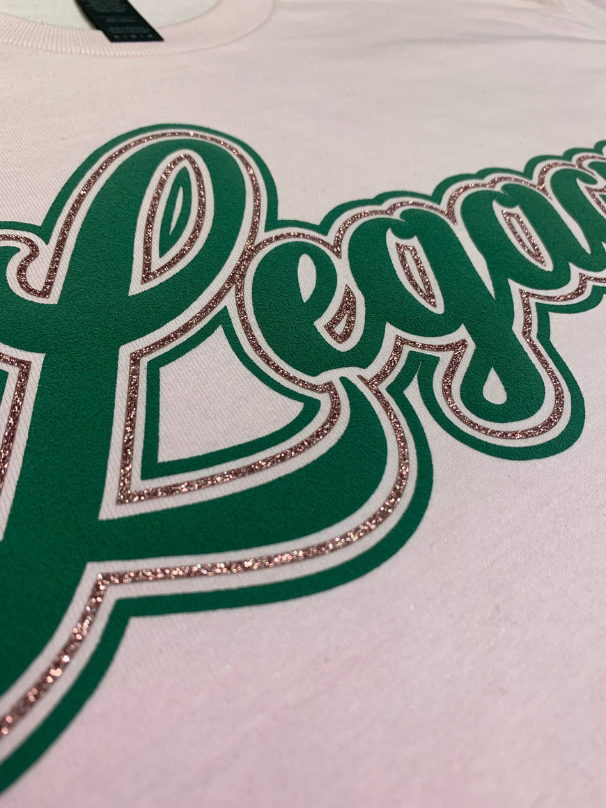 Pink and Green Legacy Tee/Sweatshirt