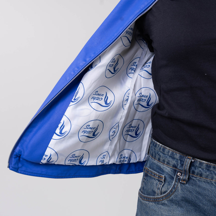 PU Leather Embroidered Zeta Phi Beta Jacket Winters Industries 