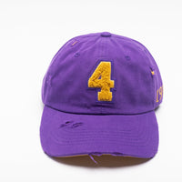Purple Omega Psi Phi Chenille Cap