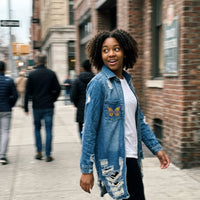 Rhoers Distressed Denim Jacket - Future SGRHO Winters Industries 