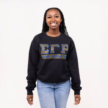 Sigma Gamma Rho Bling Letters Sweatshirt