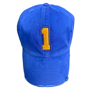 Sigma Gamma Rho Blue Chenille Cap