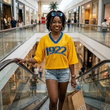 Sigma Gamma Rho Embroidered 1922 Cropped Jersey
