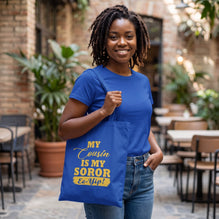 Sigma Gamma Rho Family Soror Canvas Tote Bags