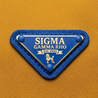 Sigma Gamma Rho Gold and Blue Designer Tracksuit Winters Industries 