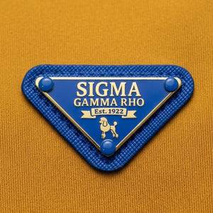 Sigma Gamma Rho Gold and Blue Designer Tracksuit Winters Industries 