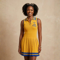 Sigma Gamma Rho Gold and Blue Golf / Tennis Dress Winters Industries 