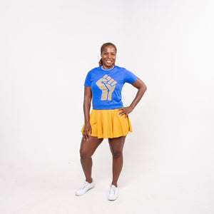 Sigma Gamma Rho HBCU "Fist / Africa" Collage Tee Winters Industries by Fully Promoted Mesquite 
