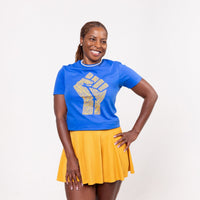 Sigma Gamma Rho HBCU "Fist / Africa" Collage Tee Winters Industries by Fully Promoted Mesquite 
