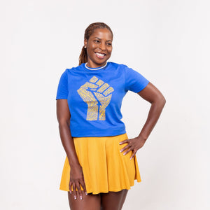 Sigma Gamma Rho HBCU "Fist / Africa" Collage Tee Winters Industries by Fully Promoted Mesquite 