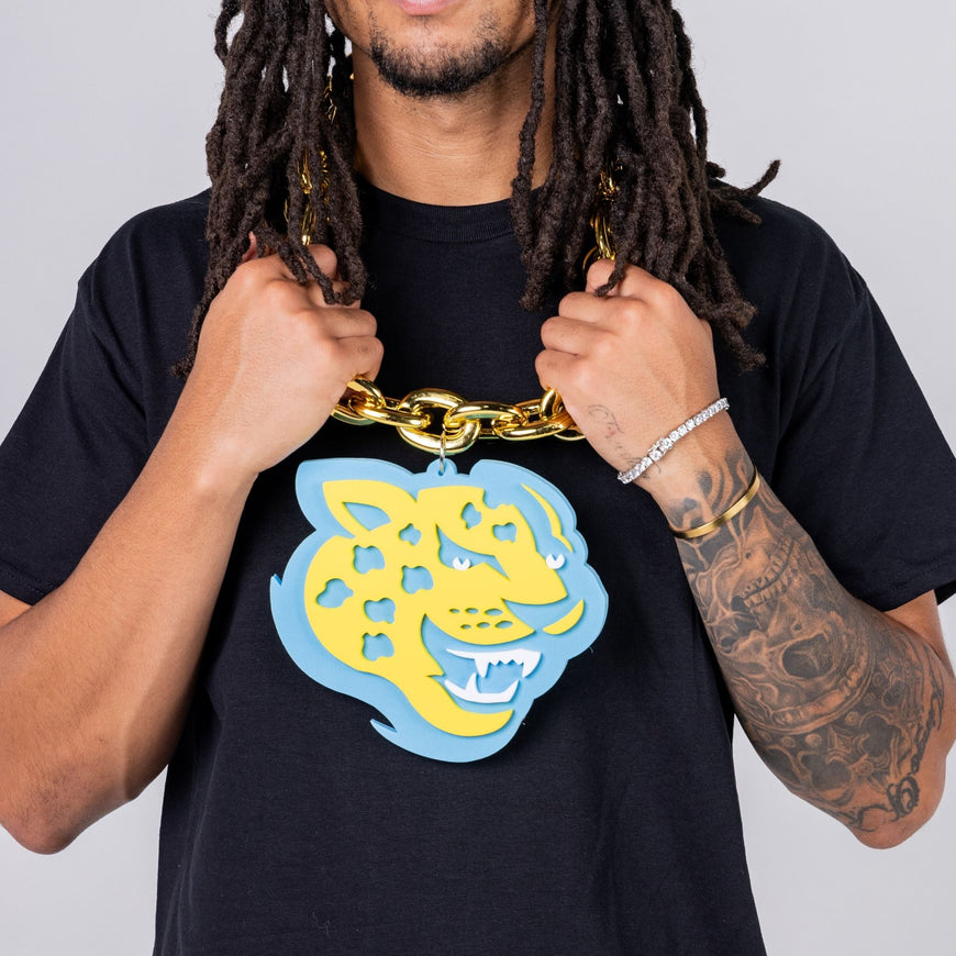 Southern University Jaguars HBCU Big Chain Necklace with 3D Foam Pendant Winters Industries 