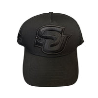 Southern University (SU) HBCU 3D Embroidered Black on Black Cap Winters Industries 