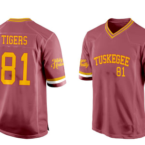 Tuskegee HBCU sublimated baseball jersey