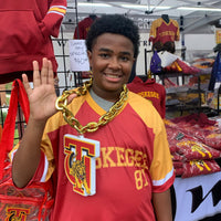 Tuskegee University HBCU Big Chain Necklace with 3D Foam Pendant Winters Industries 