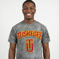 Tuskegee University HBCU Embroidered and Distressed Twill Tee Winters Industries 