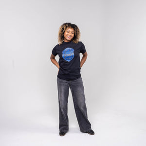 Zeta Phi Beta Bling and Glitter Shield Sweatshirt/T-Shirt WintersIndustries by Fully Promoted Mesquite 