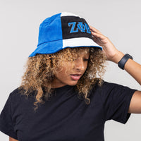 Zeta Phi Beta Corduroy Bucket Hat with 3D Embroidered Letters Winters Industries 