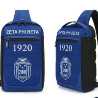 Zeta Phi Beta Crossbody Sling Bag Winters Industries 