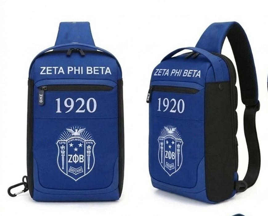 Zeta Phi Beta Crossbody Sling Bag Winters Industries 