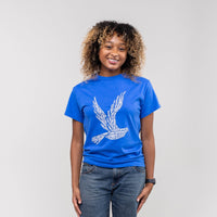 Zeta Phi Beta Dove Word Collage Winters Industries by Fully Promoted Mesquite S T-SHIRT 