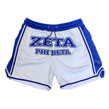 Zeta Phi Beta Embroidered Basketball Shorts