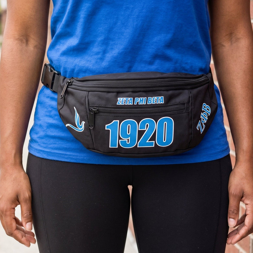 Zeta Phi Beta Fanny Pack Fanny Pack Winters Industries by Fully Promoted Mesquite 