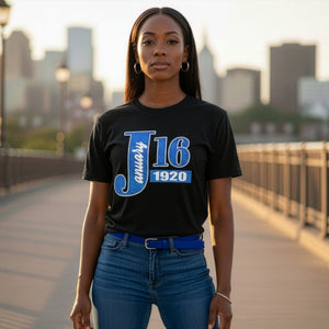 Zeta Phi Beta J16 1920 Bling and Rhinestone Sweatshirt / Tshirt WintersIndustries by Fully Promoted Mesquite 