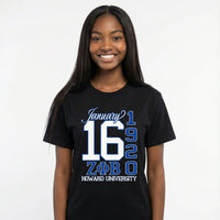 Zeta Phi Beta January 16 T-shirt Shirts Winters Industries by Fully Promoted Mesquite S T-SHIRT Black