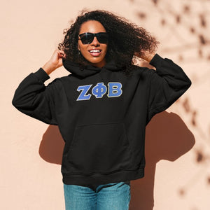 Zeta Phi Beta Letters Hoodie