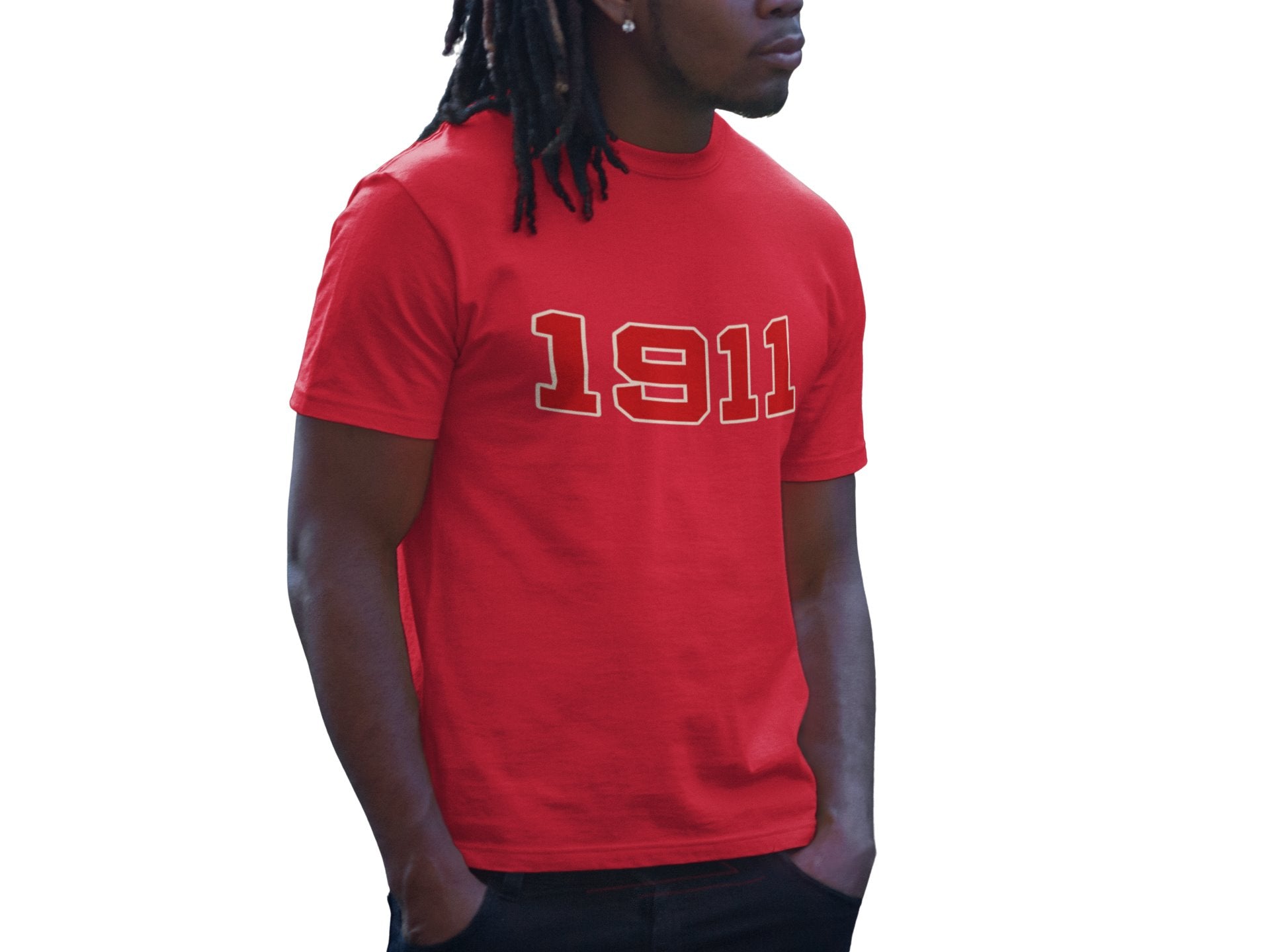 1911 Kappa Alpha Psi Distressed Letter Tee/Sweatshirt