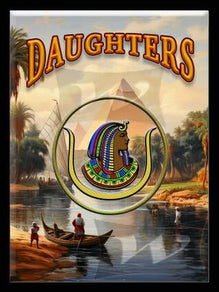 Daughters of Isis 3D Hologram wall art
