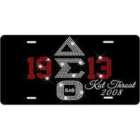 DST/1913 Customizable Bling Letter Car Tag
