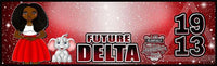 Future Delta Custom Print with Frame