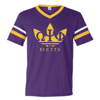 Omega Psi Phi FIETTS Purple and Gold Shirt