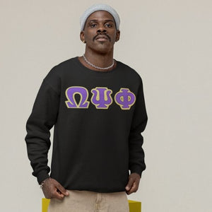Omega Psi Phi Letters Sweatshirt