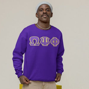 Omega Psi Phi Letters Sweatshirt