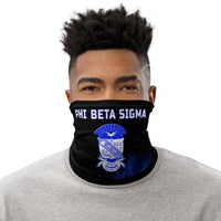 Phi Beta Sigma Face Mask Neck Gaiter