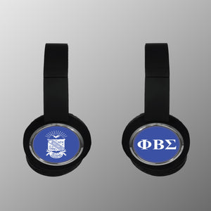 Phi Beta Sigma wireless headphones