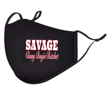 Savage Classy Boujie Ratchet Face Mask | Breathing Valve, Filter Pocket, Carbon Filter Included
