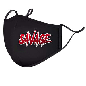 Savage Face Mask | Breathing Valve, Filter Pocket, Carbon Filter Included