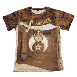 Shriner Sublimated temple tee