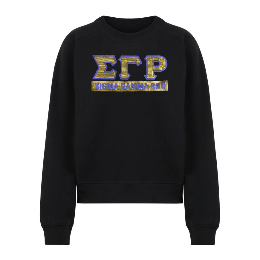 Sigma Gamma Rho Bling Letters Sweatshirt